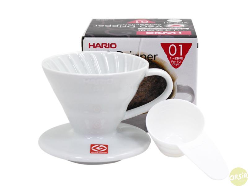 Hario VDC-01 V60 陶瓷圓錐濾杯 1~2人份